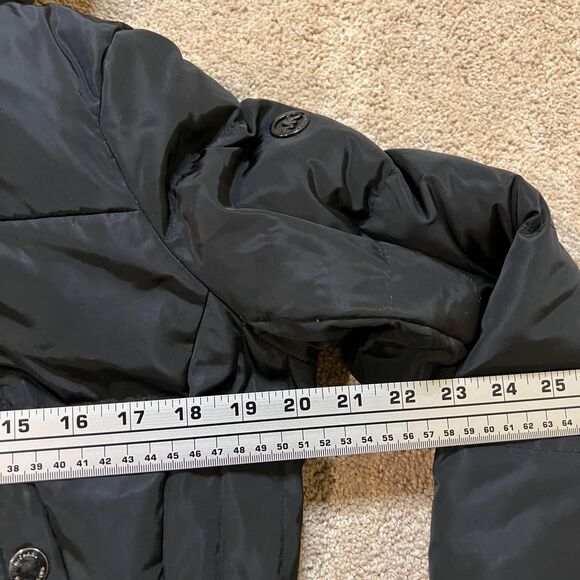 Women’s Micheal Kors Long Down Coat With Removable Hood Size Small - Picture 6 of 10